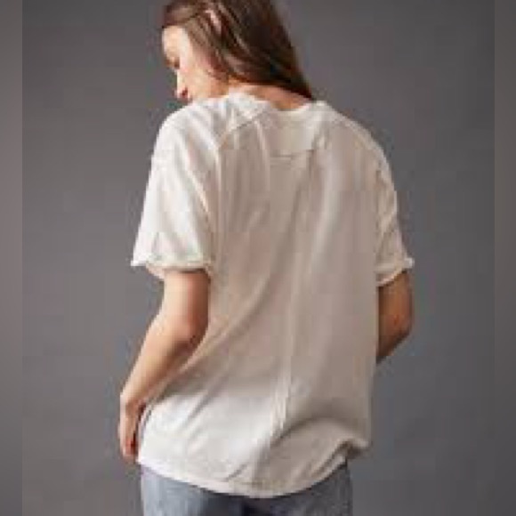 Free People BF Tee in the color Gardenia.  New with tags. - Picture 3 of 10